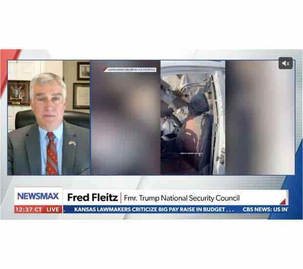 Fleitz to Newsmax: Hostage Release Less Likely With Biden's Politics